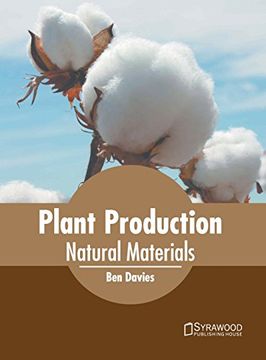 portada Plant Production: Natural Materials (en Inglés)
