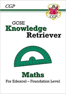 portada New Gcse Maths Edexcel Knowledge Retriever - Foundation (Cgp Gcse Maths 9-1 Revision) (en Inglés)
