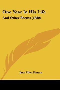 portada one year in his life: and other poems (1880) (en Inglés)