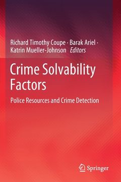 portada Crime Solvability Factors: Police Resources and Crime Detection