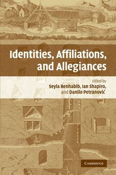 portada Identities, Affiliations, and Allegiances Paperback (en Inglés)