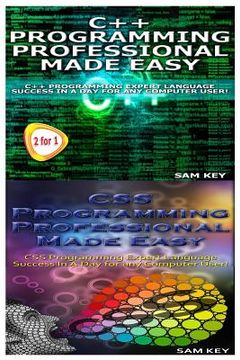 portada C++ Programming Professional Made Easy & CSS Programming Professional Made Easy (en Inglés)