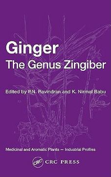 portada ginger: the genus zingiber (en Inglés)