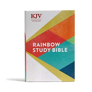 portada Kjv Rainbow Study Bible, Hardcover: Ribbon Marker, Color-Coded Text, Smythe Sewn Binding, Easy to Read Bible Font, Bible Study Helps, Full-Color Maps (in English)