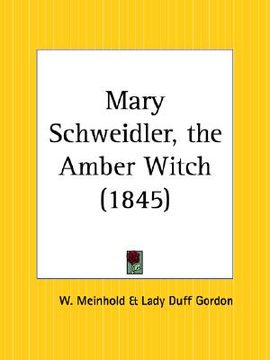 portada mary schweidler, the amber witch (en Inglés)