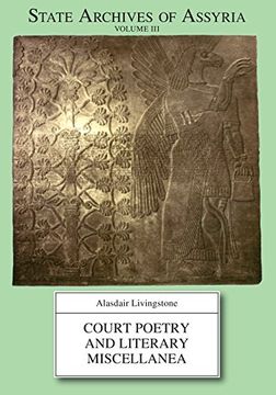 portada Court Poetry and Literary Miscellanea (State Archives of Assyria)