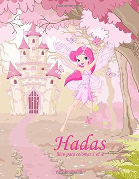 portada Hadas Libro Para Colorear 1 & 2 (in Spanish)