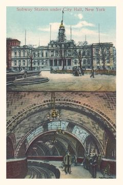 portada Vintage Journal Subway Station, City Hall (en Inglés)