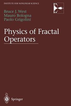 portada physics of fractal operators (en Inglés)