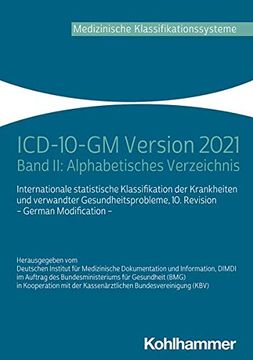 portada ICD-10-GM Version 2021: Band II: Alphabetisches Verzeichnis (en Alemán)