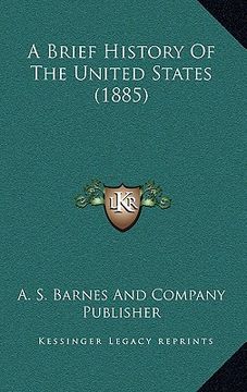 portada a brief history of the united states (1885) (en Inglés)