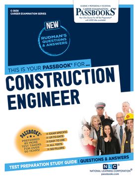 portada Construction Engineer (C-3838): Passbooks Study Guide Volume 3838 (en Inglés)