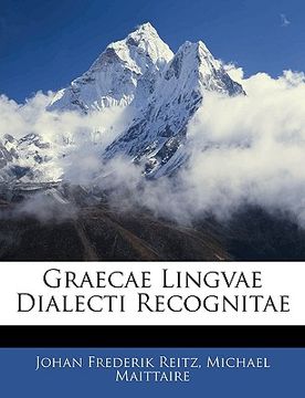 portada Graecae Lingvae Dialecti Recognitae (in Latin)