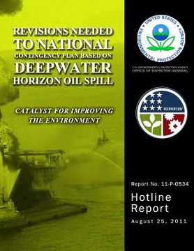portada Revisions Needed to National Contingency Plan Based on Deepwater Horizon Oil Still (en Inglés)