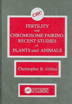 portada fertility and chromosome pairing: recent studies in plants and animals (en Inglés)