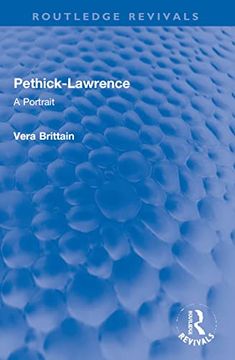 portada Pethick-Lawrence (Routledge Revivals) (in English)