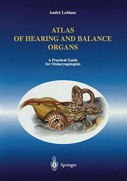 portada atlas of hearing and balance organs: a practical guide for otolaryngologists (en Inglés)