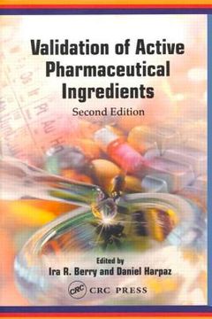 portada validation of active pharmaceutical ingredients, second edition (en Inglés)