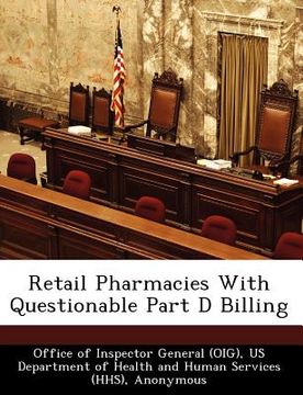 portada retail pharmacies with questionable part d billing (en Inglés)