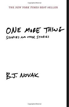 portada One More Thing: Stories and Other Stories (Vintage Contemporaries) (in English)