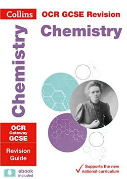 portada Collins ogr Gcse Revision: Chemistry: Ocr Gateway Gcse: Revision Guide (en Inglés)