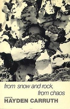 portada from snow and rock, from chaos: poems 1965-1972 (en Inglés)
