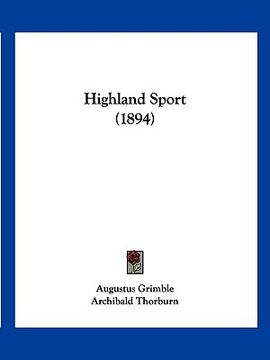 portada highland sport (1894) (en Inglés)