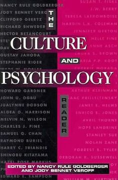 portada the culture and psychology reader (en Inglés)