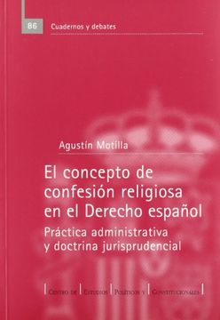 portada concepto confesion religiosa derecho