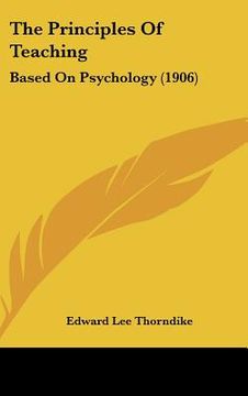 portada the principles of teaching: based on psychology (1906)