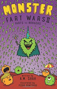 portada Monster Fart Wars: Farts vs. Boogers: Book 2: Volume 2 (en Inglés)