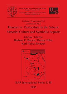 portada Hunters vs. Pastoralists in the Sahara: Material Culture and Symbolic Aspects (BAR International Series) (Pt. 15)