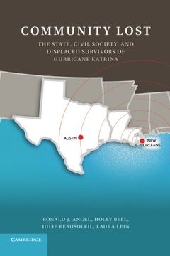 portada Community Lost: The State, Civil Society, and Displaced Survivors of Hurricane Katrina (en Inglés)
