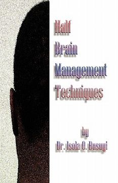 portada half brain management techniques (in English)