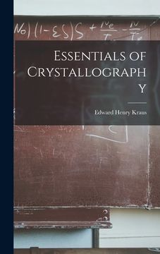 portada Essentials of Crystallography (en Inglés)