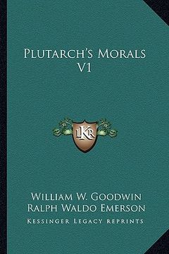 portada plutarch's morals v1 (in English)