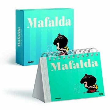 portada Calendario 2022 Mafalda Caja- Azul