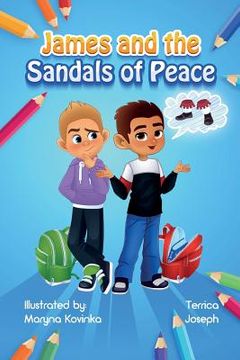 portada James and the Sandals of Peace (en Inglés)