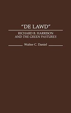 portada De Lawd: Richard b. Harrison and the Green Pastures (in English)