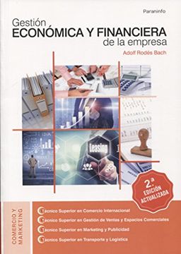 portada Gestión Económica y Financiera de la Empresa 2. ª Edición 2018 (in Spanish)