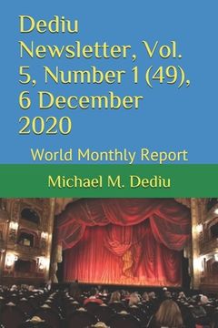 portada Dediu Newsletter, Vol. 5, Number 1 (49), 6 December 2020: World Monthly Report (in English)