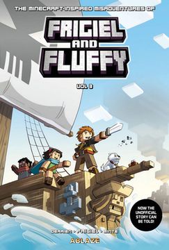 portada Minecraft Inspired Misadventures Frigiel & Fluffy, Vol. 3 (Minecraft-Inspired Misadventures of Frigiel and Fluffy, 3) (en Inglés)