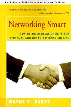 portada networking smart: how to build relationships for personal and organizational success (en Inglés)