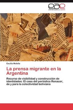 portada la prensa migrante en la argentina (en Inglés)