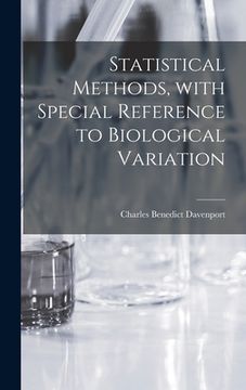 portada Statistical Methods, With Special Reference to Biological Variation (en Inglés)