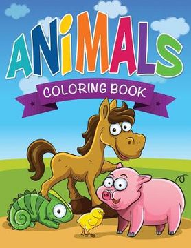 portada Animals Coloring Book (in English)