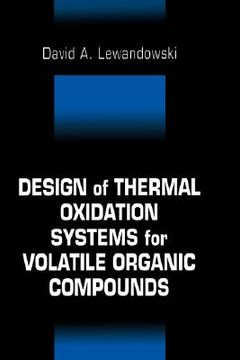 portada design of thermal oxidation systems for volatile organic compounds (en Inglés)