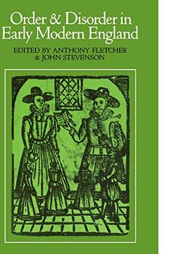 portada Order and Disorder in Early Modern England (en Inglés)