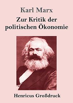 portada Zur Kritik der Politischen Ökonomie (Großdruck) (en Alemán)