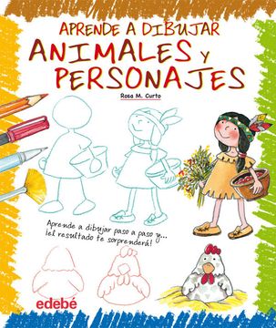 portada Aprende a Dibujar Animales y Personajes (in Spanish)